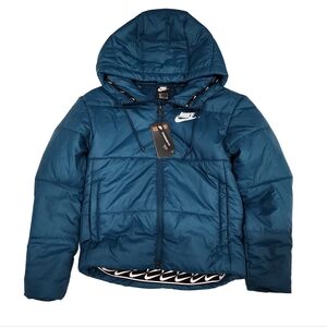 Nike Teal/Green Puffer Jacket Size XS NWT